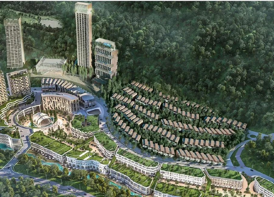 An artist’s impression of King’s Park in Genting Highlands