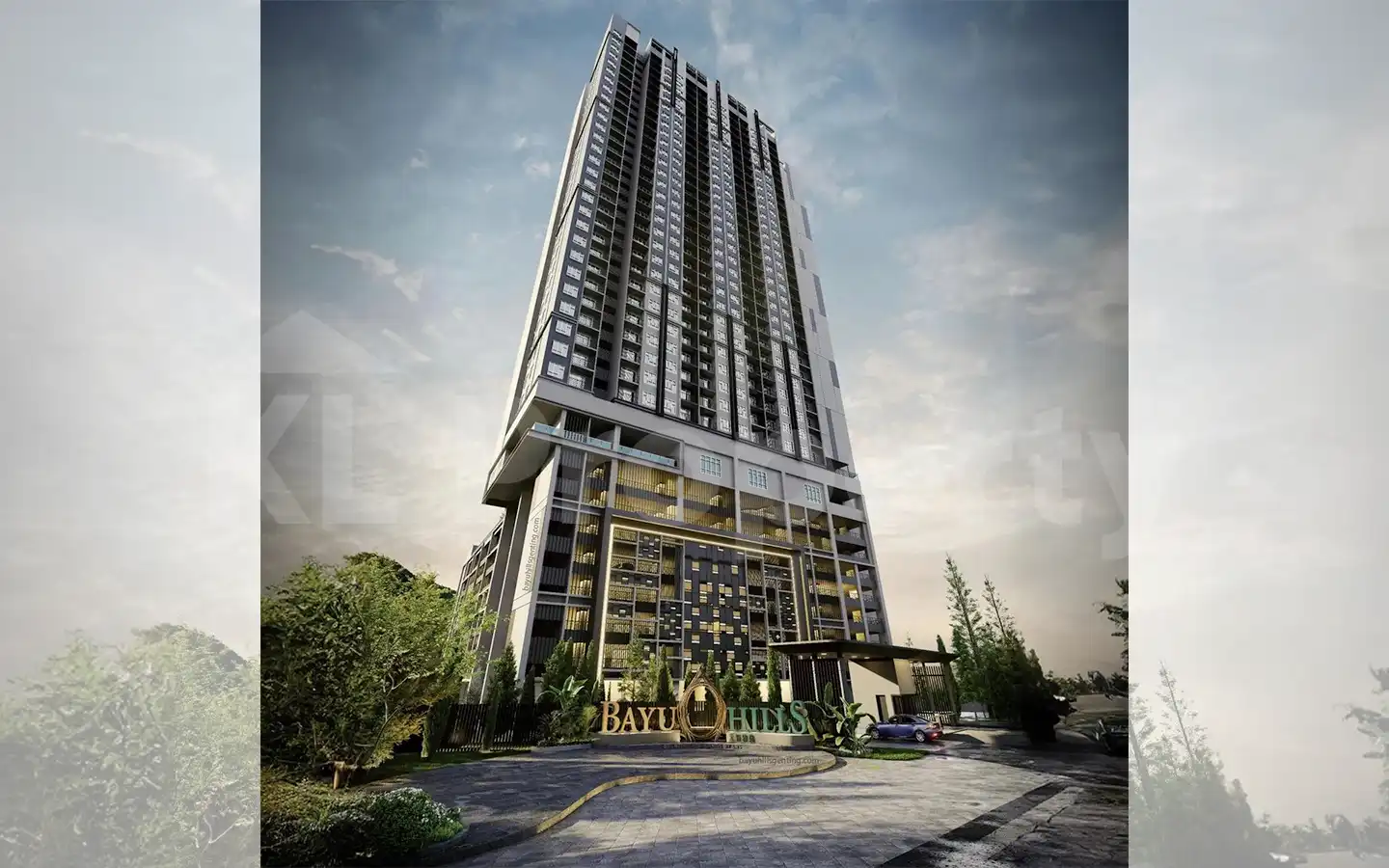 klp bayuhills genting facade