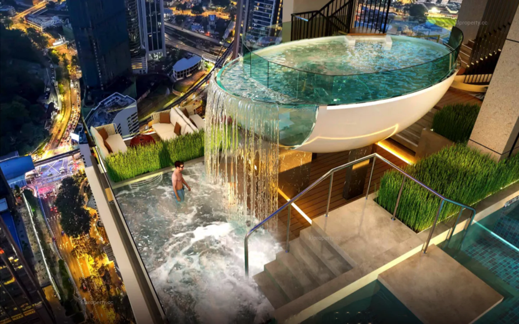 ArmaniHallsonKLCC elevated heated pool 2