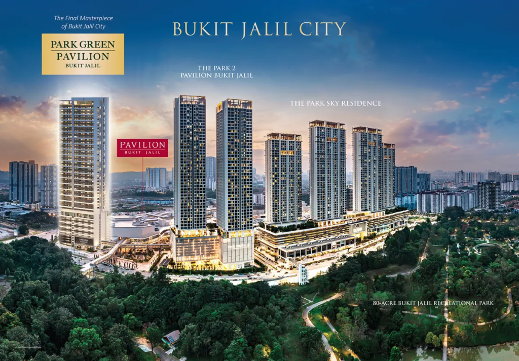 Pavilion Park Green BukitJalilCityMasterplan