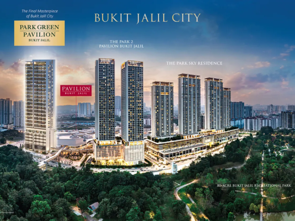 Pavilion Park Green BukitJalilCityMasterplan