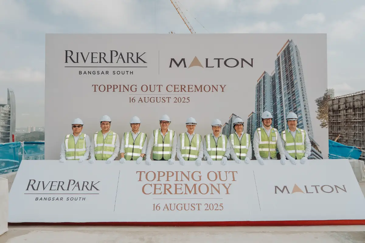 Malton Topping Out Ceremony GreenRE River Park