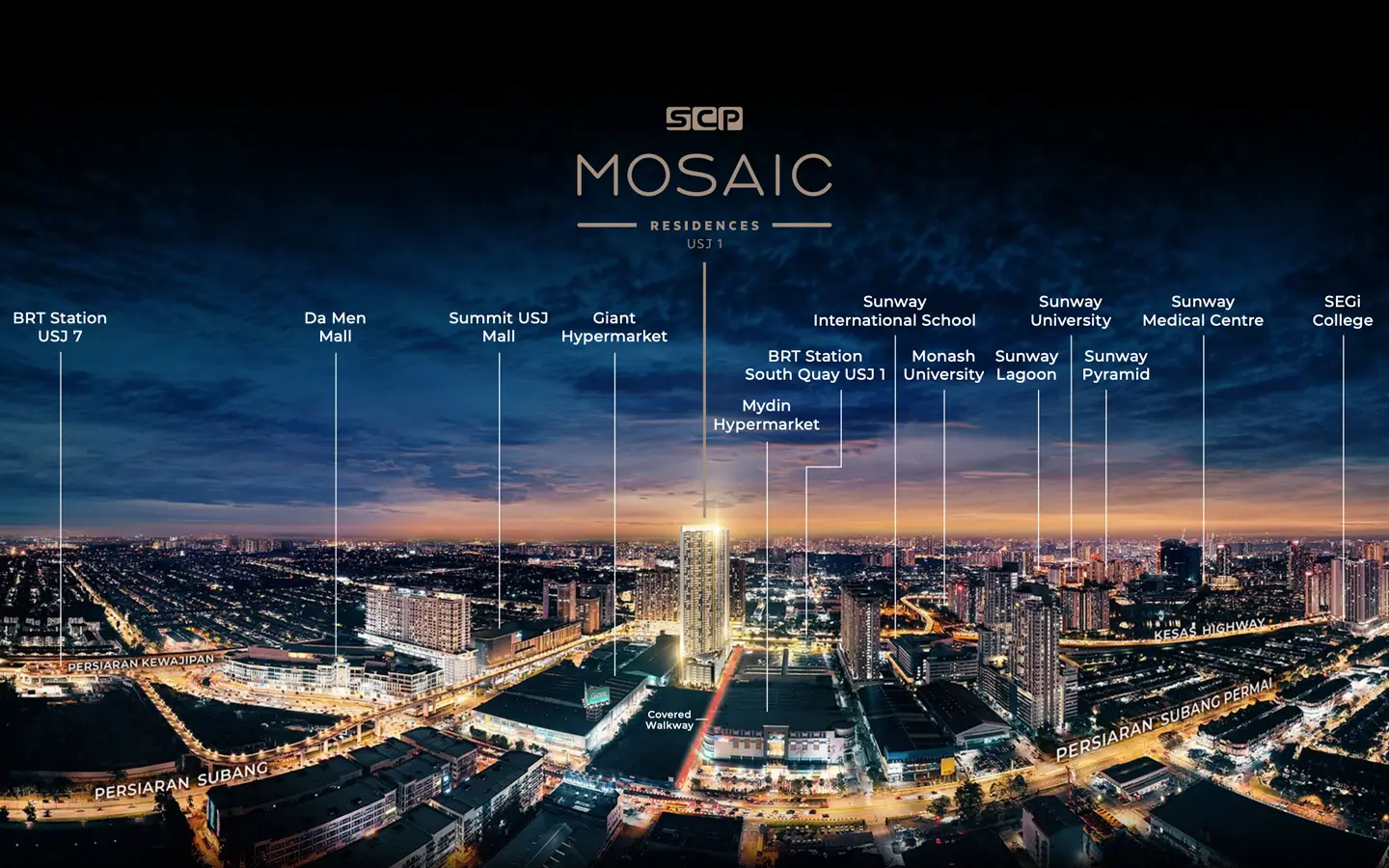mosaic scp subang usj
