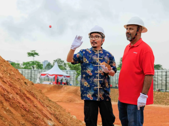 sunway johor lakehills groundbreaking