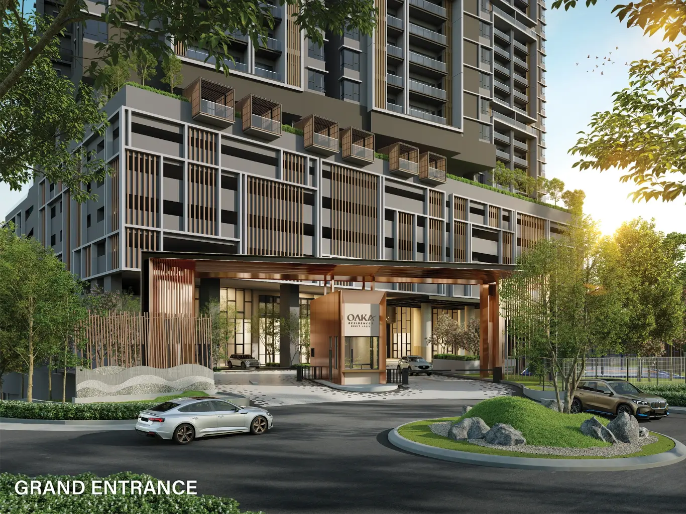 Oaka BukitJalil grand entrance