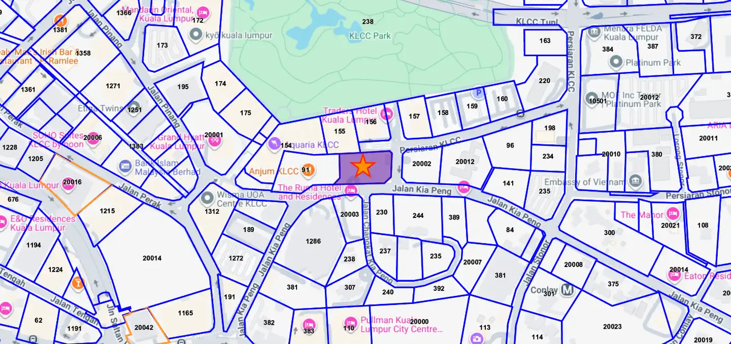 Eastern Oriental E&O EO Kia Peng KLCC