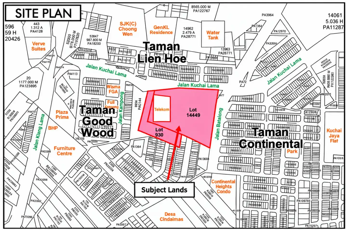 ayer holdings berhad group kuchai lama land